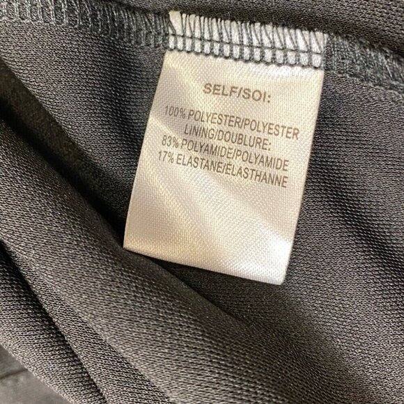 Tanya Taylor sz 10 dress Marla Ruched Maxi Gown Black Designer Luxury Goth - Picture 8 of 9